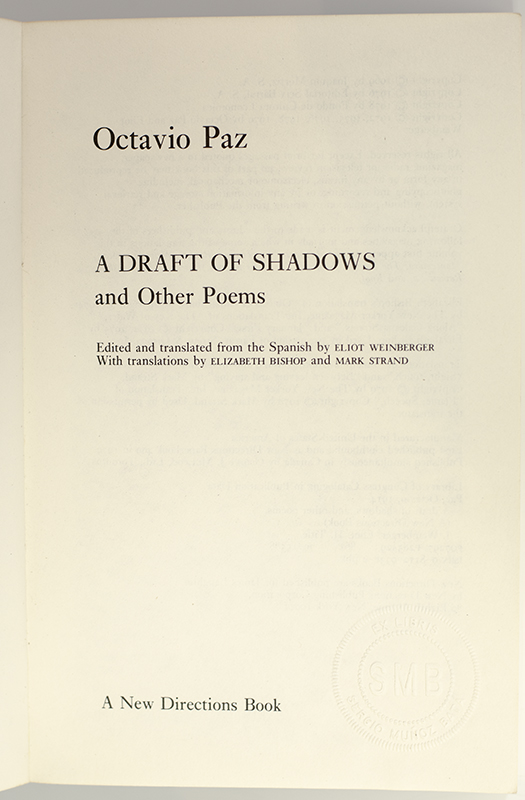 A Draft of Shadows
