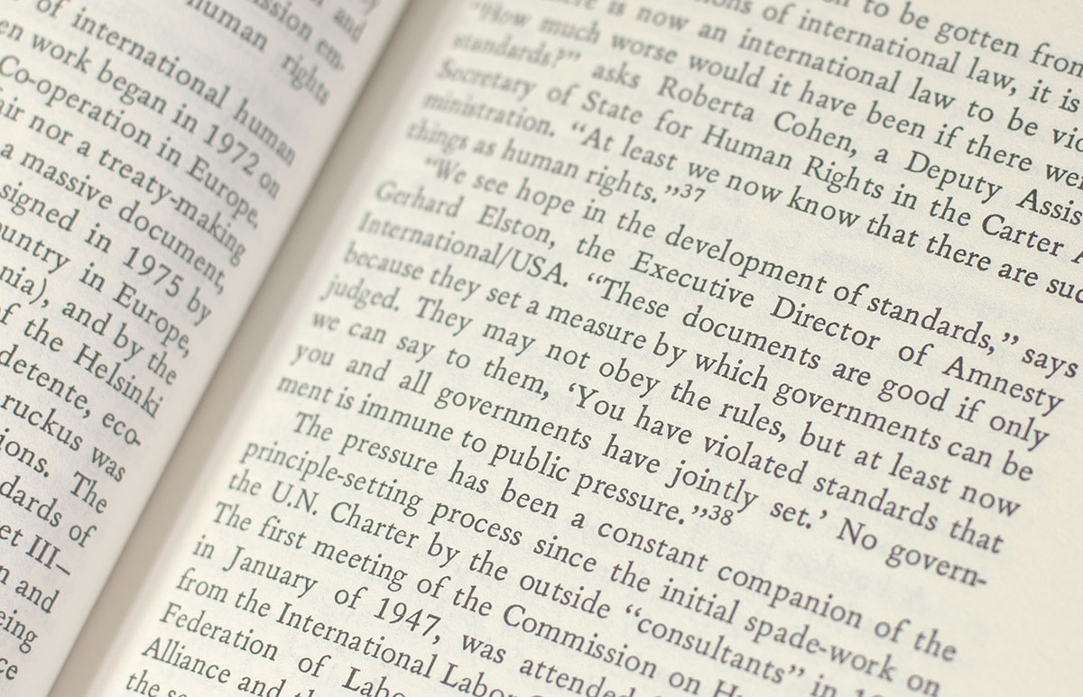 The International Bill of Human Rights.