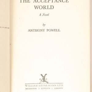 A Dance to the Music of Time: A Question of Upbringing; A Buyer's Market; The Acceptance World; At Lady Molly's; Casanova's Chinese Restaurant; The Kindly Ones; The Valley of Bones; The Soldier's Art; The Military Philosophers; Books do Furnish a Room; Temporary Kings; Hearing Secret Harmonies.