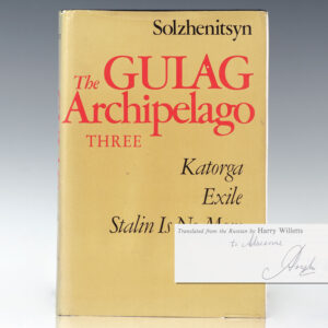 The Gulag Archipelago, 1918-1956: An Experiment in Literary Investigation Three, V-VII.