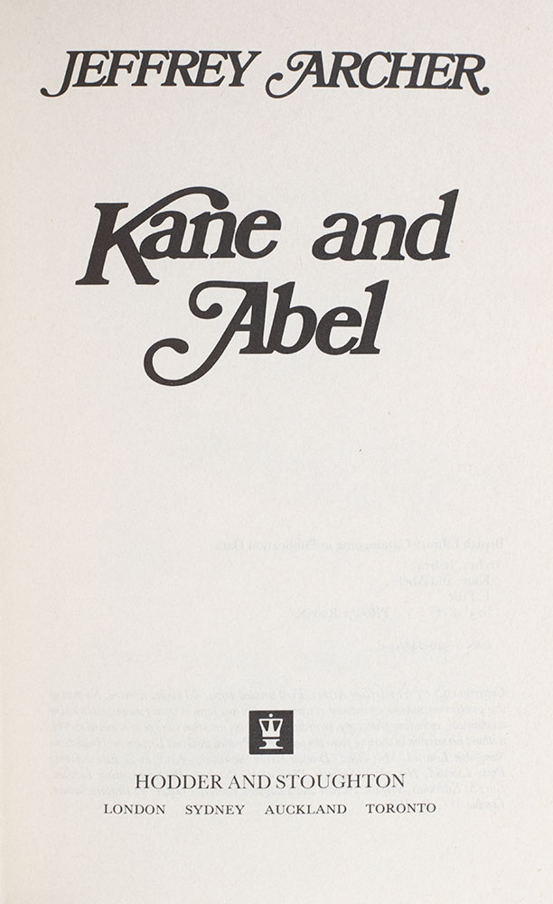 Kane and Abel. - Image 4