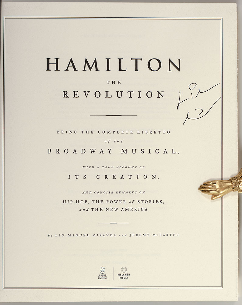 Hamilton: The Revolution.