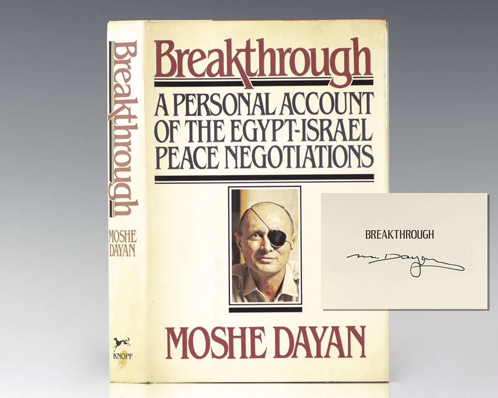 Breakthrough: A Personal Account of the Egypt-Israel Peace Negotiations.
