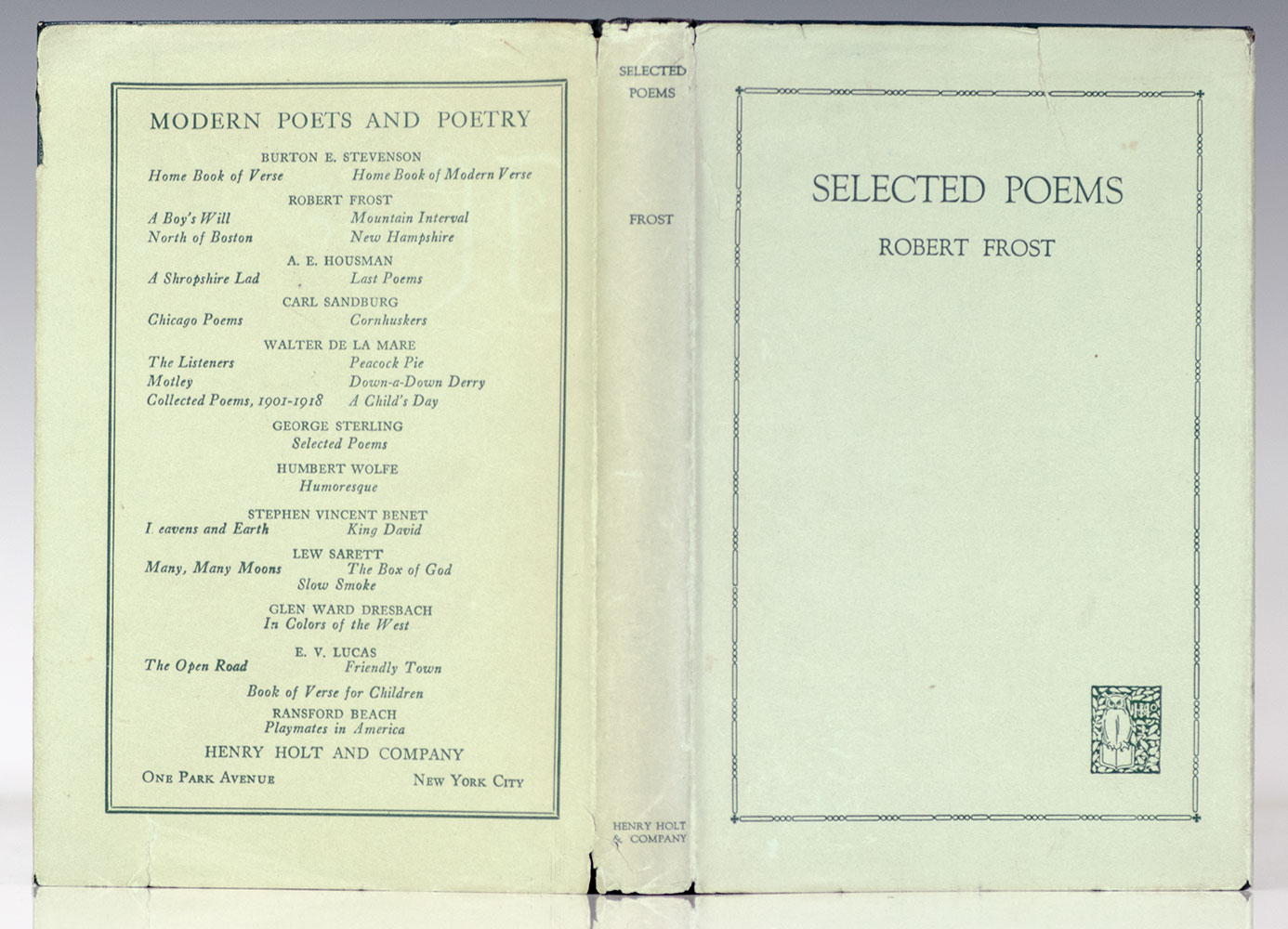Selected Poems.