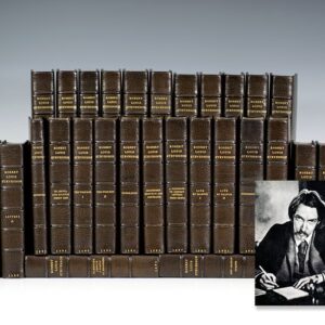 The Works of Robert Louis Stevenson. [Including Treasure Island; Dr. Jekyll and Mr. Hyde; Kidnapped].
