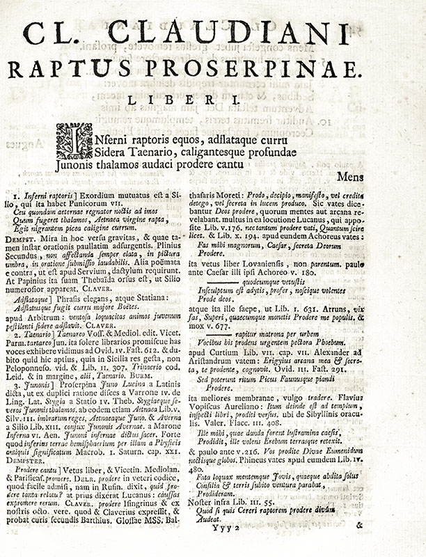 Claudii Claudiani Opera, Quae Exstant, Omnia Ad Membranarum Veterum Fidem Castigata. - Image 4