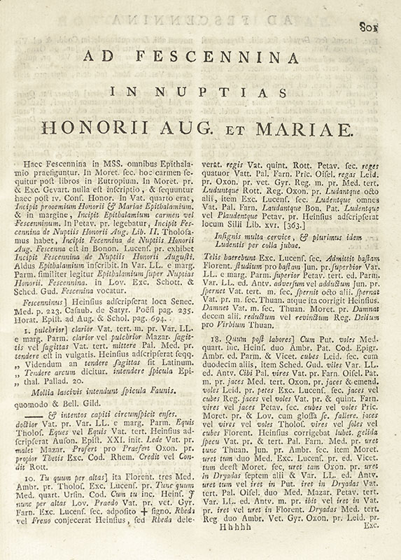 Claudii Claudiani Opera, Quae Exstant, Omnia Ad Membranarum Veterum Fidem Castigata. - Image 5