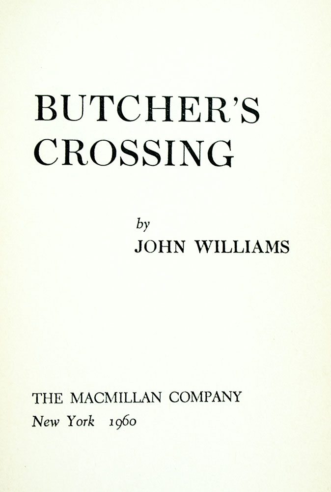 Butcher's Crossing. - Image 2