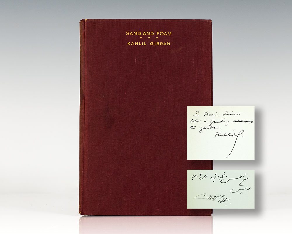 Sand and Foam: A Book of Aphorisms.