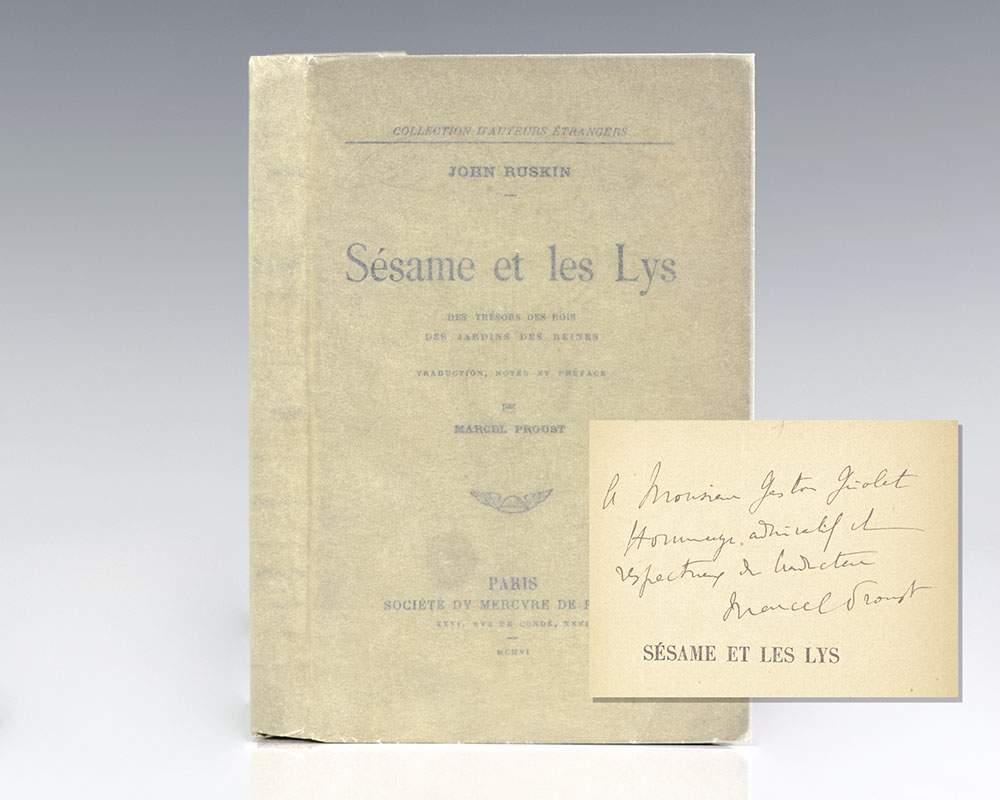 Sesame et les Lys: Des Trésors des Rois, des Gardins des Reines [Sesame and Lilies].