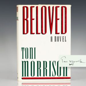 First edition of Beloved; signed by Toni Morrison