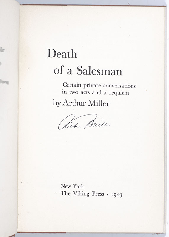 Death Of A Salesman.