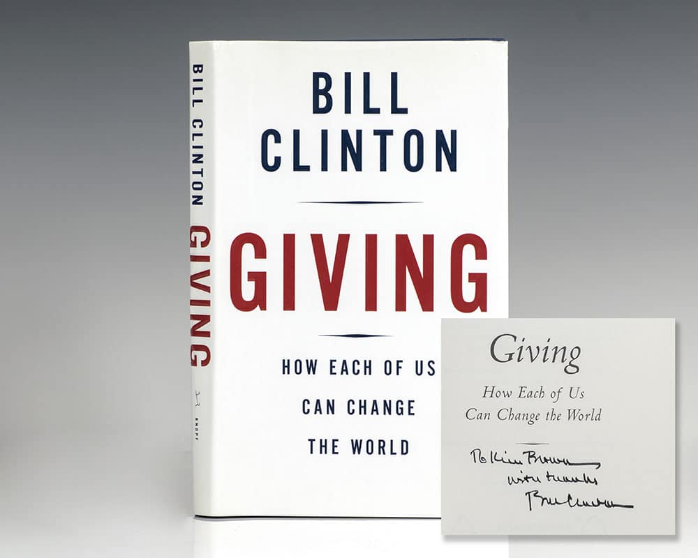 Giving: How Each Of Us Can Change The World.