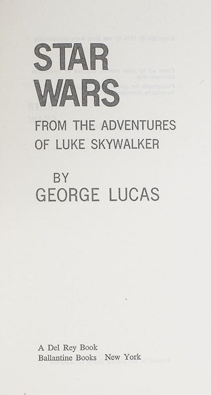 Star Wars: From the Adventures of Luke Skywalker