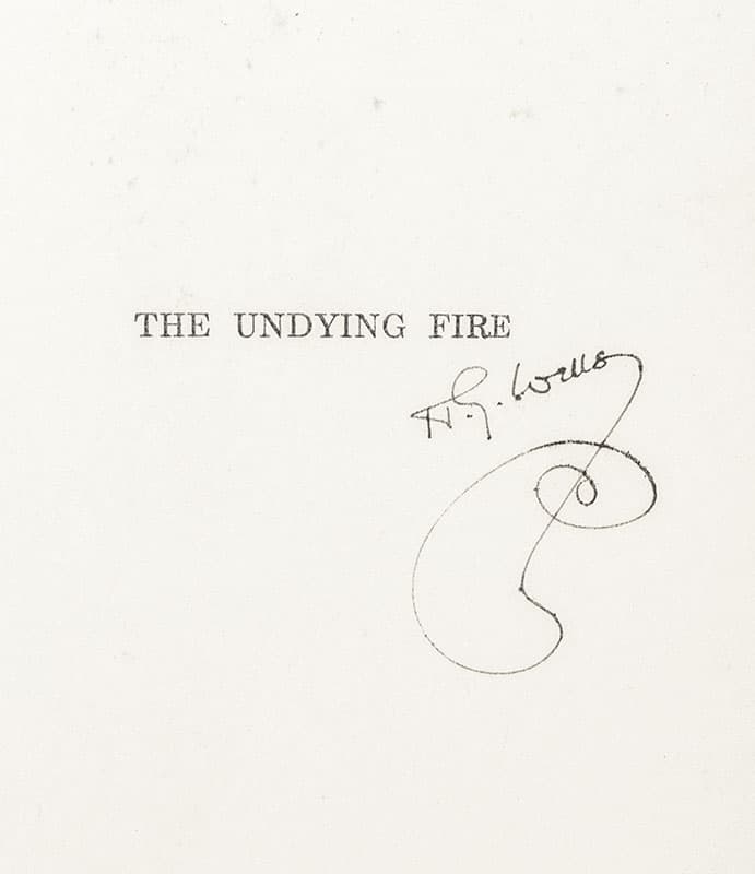 The Undying Fire: A Contemporary Novel.