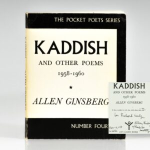 Kaddish and Other Poems: 1958-1960.