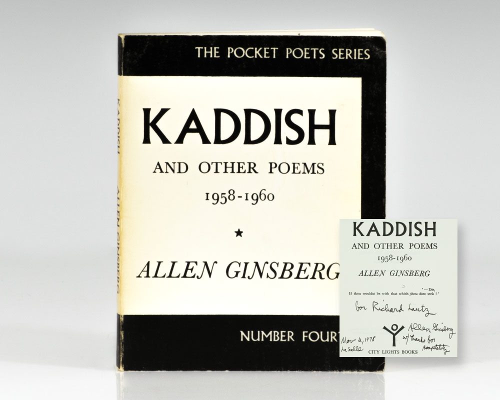 Kaddish and Other Poems: 1958-1960.