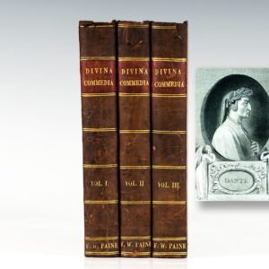 The Divina Commedia of Dante Alighieri: Consisting of the Inferno, Purgatorio and Paradiso (The Divine Comedy).