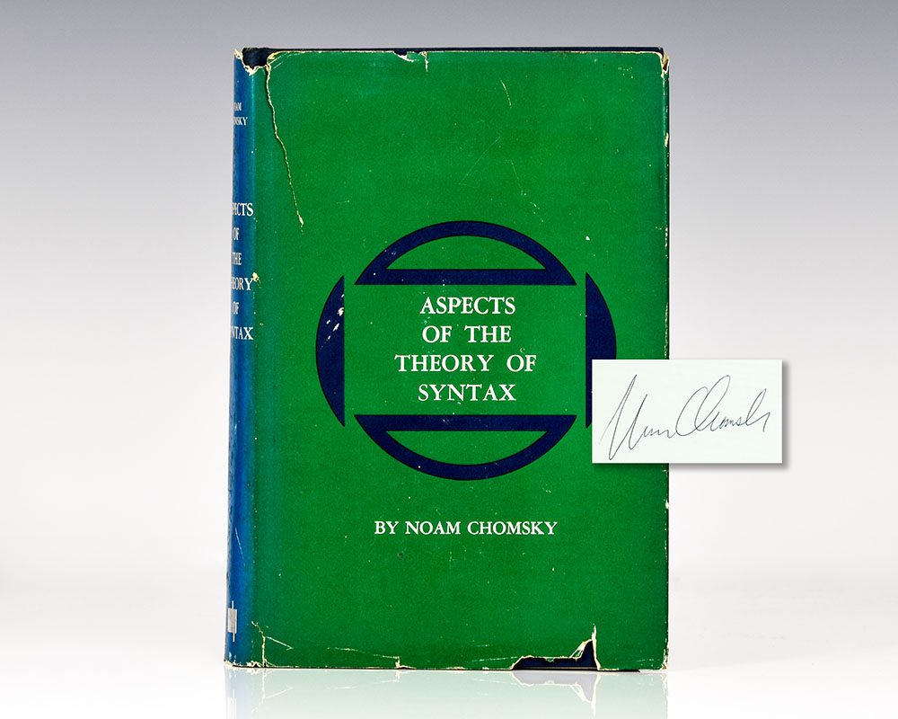 Aspects of the Theory of Syntax.