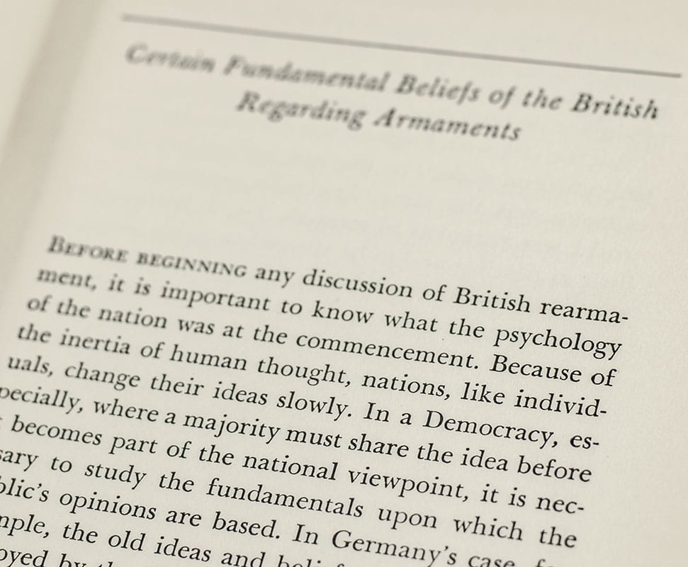 Why England Slept.