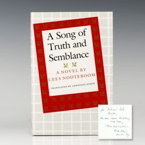 Song of Truth and Semblance: A Novel.