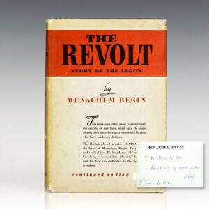 Revolt: The Story of the Irgun.