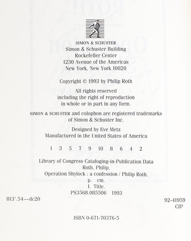 Operation Shylock: A Confession. - Image 2