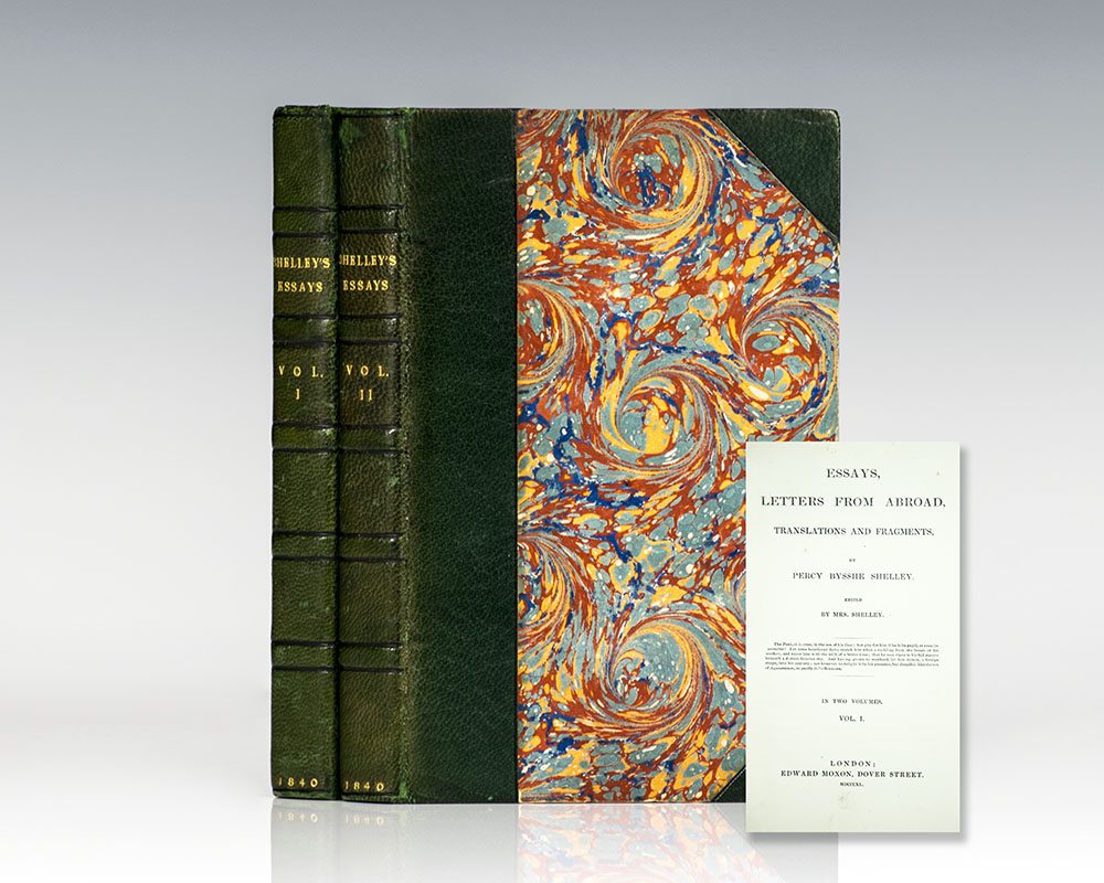 Essays, from Abroad, Translations and Fragments.