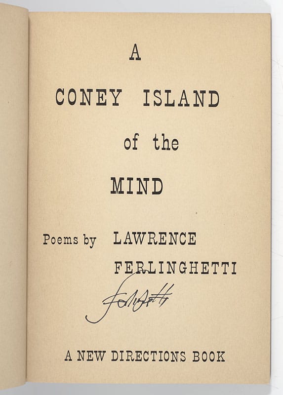 A Coney Island of the Mind: Poems