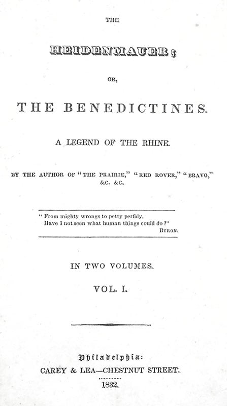 The Heidenmauer; or, The Benedictines. - Image 3