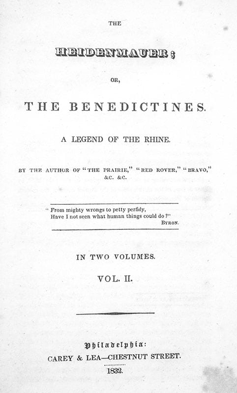 The Heidenmauer; or, The Benedictines. - Image 4