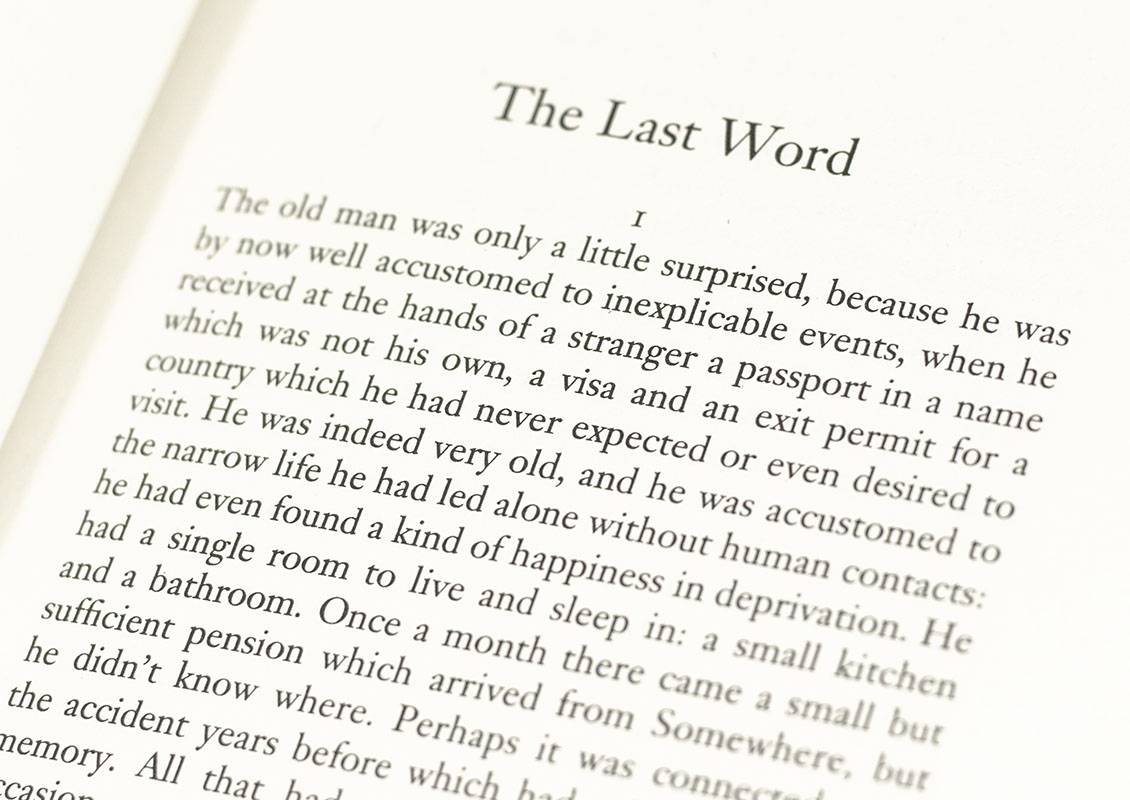 The Last Word and other Stories.