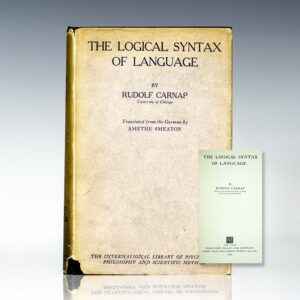 The Logical Syntax of Language.