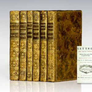 Julie ou La Nouvelle Héloïse: Lettres de deux amans, habitans d'une petite ville au pied des Alpes [Julie, or the New Heloise: Letters from two lovers, living in a small town at the foot of the Alps].