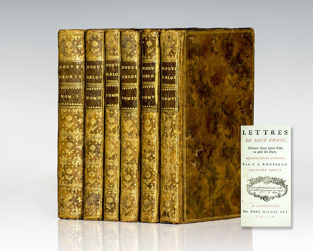 Julie ou La Nouvelle Héloïse: Lettres de deux amans, habitans d’une petite ville au pied des Alpes [Julie, or the New Heloise: Letters from two lovers, living in a small town at the foot of the Alps].