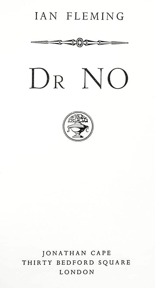 Dr. No.