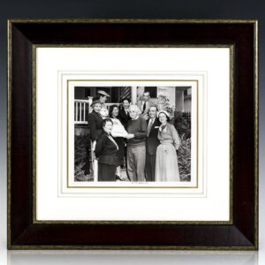 Albert Einstein Signed Photograph.