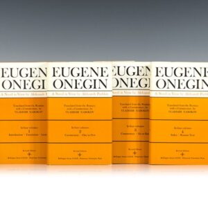 Eugene Onegin: A Novel in Verse.