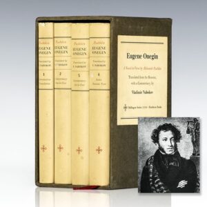 Eugene Onegin: A Novel in Verse.