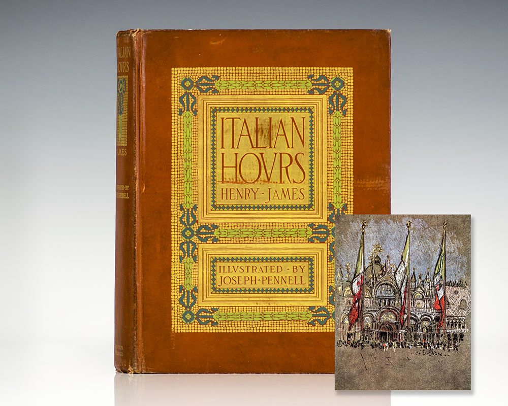 First Edition of Henry James' Italian Hours