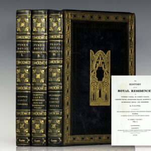 The History of the Royal Residences of Windsor Castle, St. James's Palace, Carlton House, Kensington Palace, Hampton Court, Buckingham House, and Frogmore.