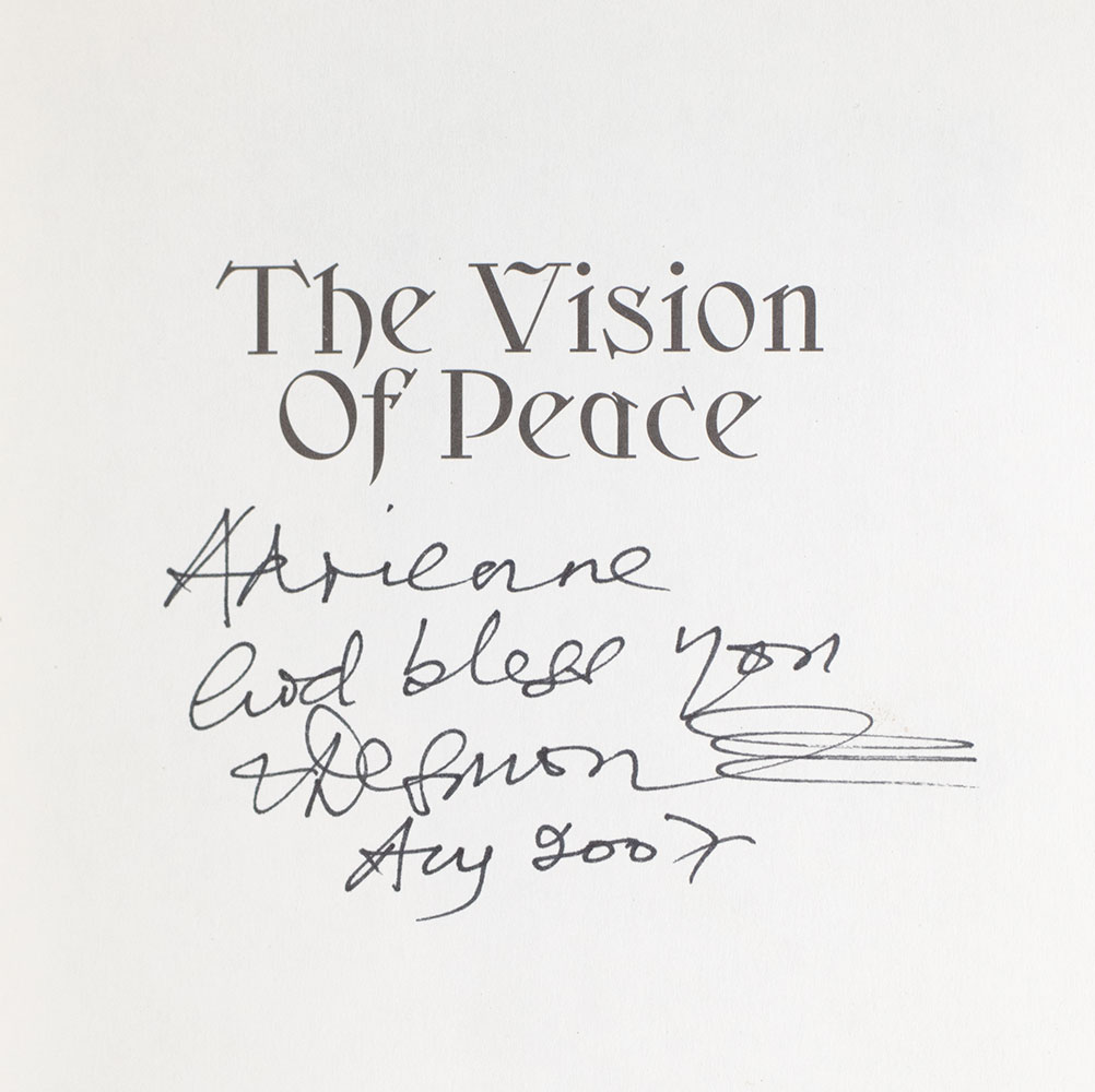 The Vision of Peace: Faith and Hope in Northern Ireland.