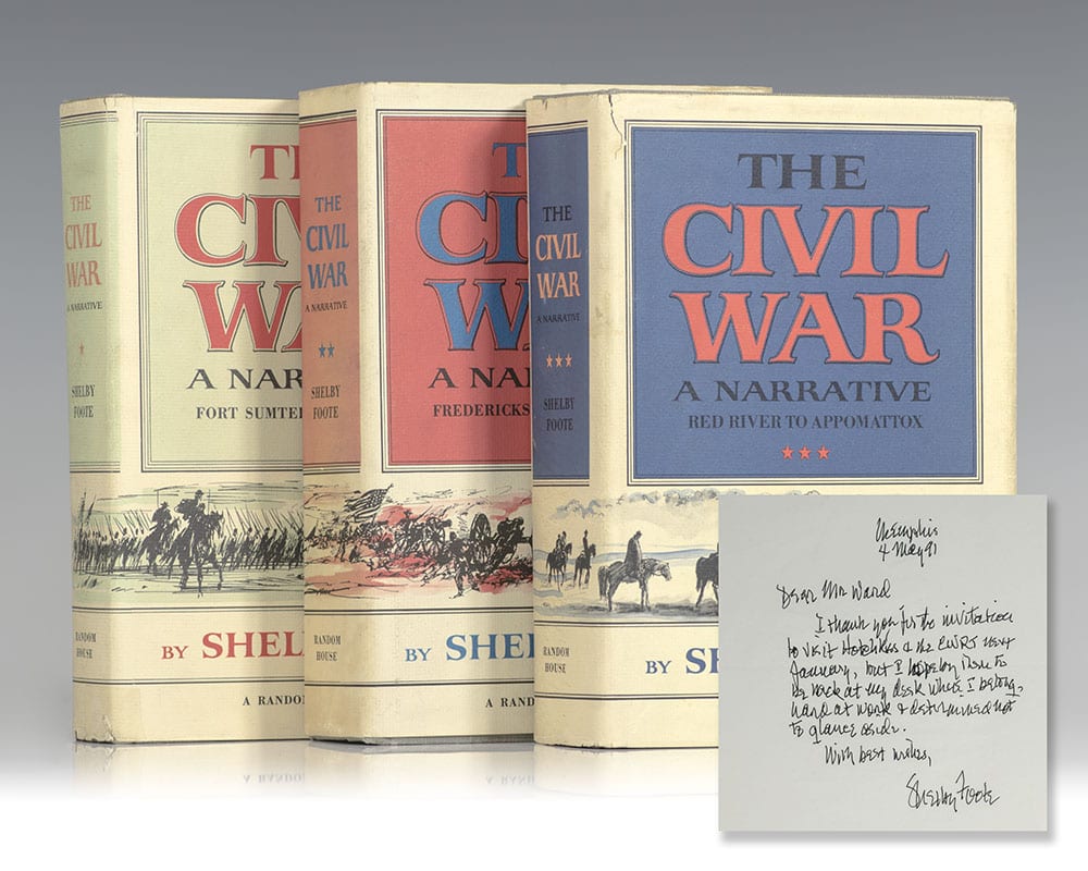 The Civil War: A Narrative: Fort Sumter to Perryville; Fredericksburg to Meridian; Red River to Appomattox.