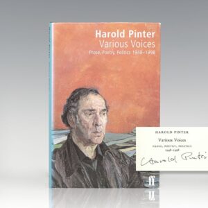 Various Voices: Poetry, Prose, Politics, 1948-1998.