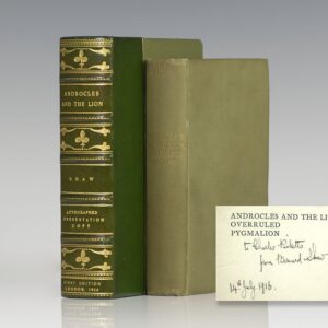 Androcles and the Lion, Overruled, Pygmalion.