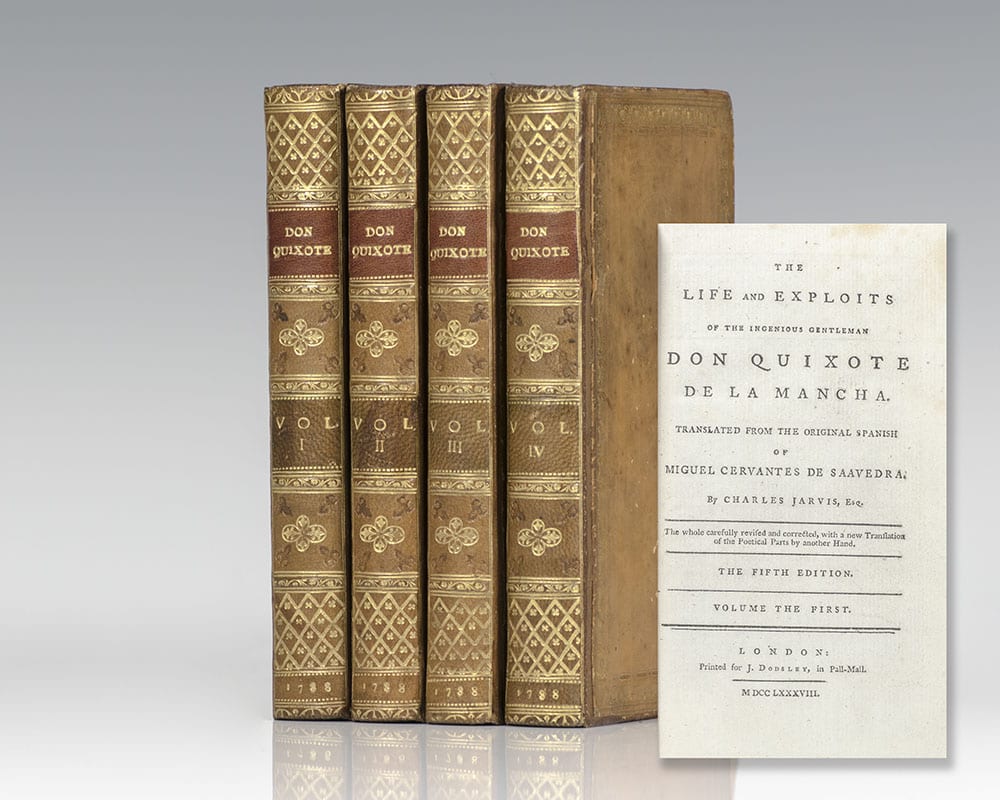 The Life and Exploits of the Ingenius Gentleman Don Quixote de la Mancha.