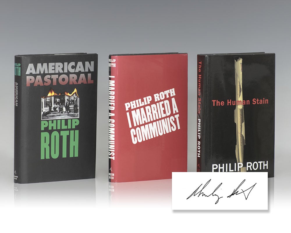 The American Trilogy: American Pastoral; I Married A Communist and The Human Stain.