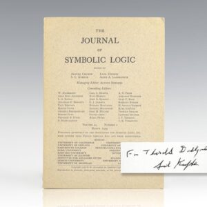 The Journal of Symbolic Logic