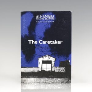 Original The Caretaker Playbill.