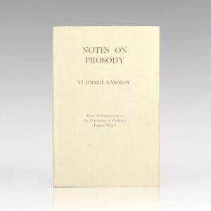 Notes on Prosody.